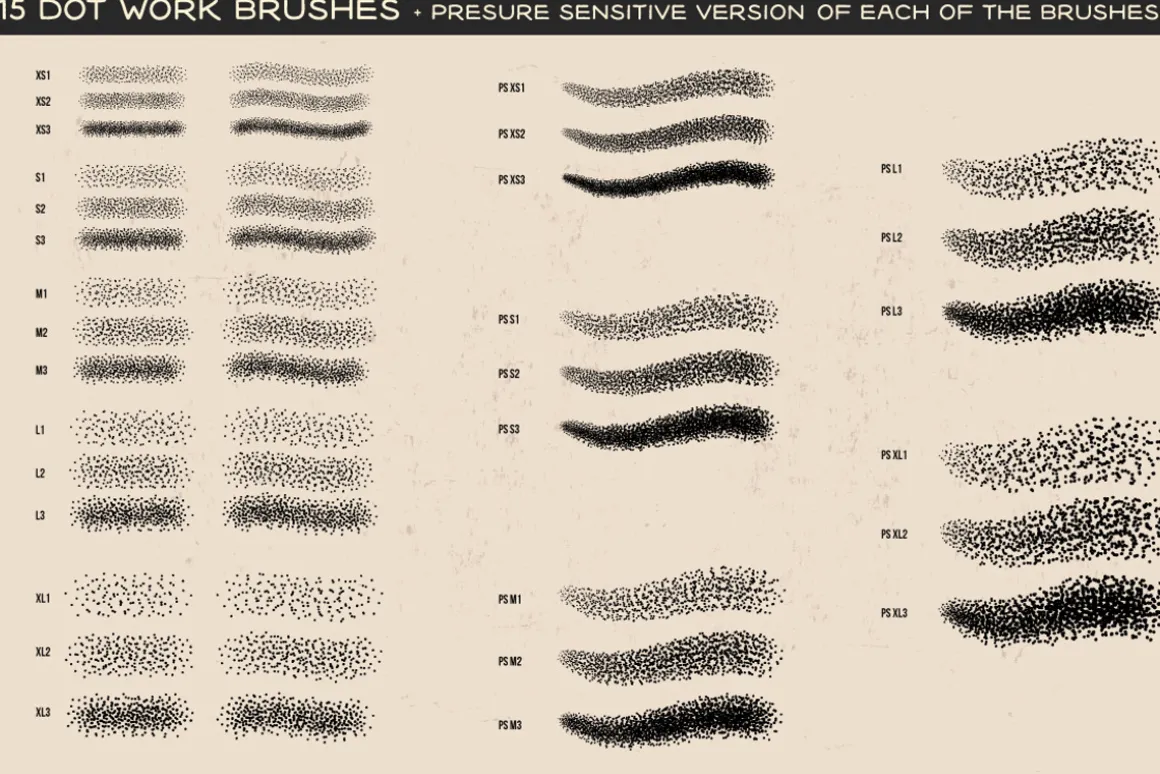 Tattoo Art Brushes for ILLUSTRATOR