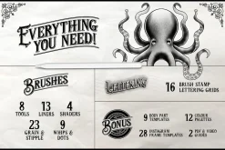 Tattoo Pro – Procreate Brushes