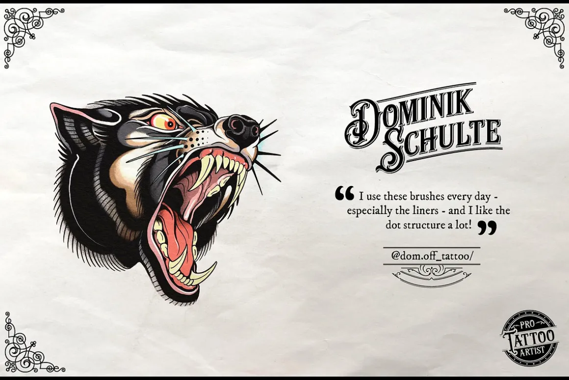 Tattoo Pro – Procreate Brushes