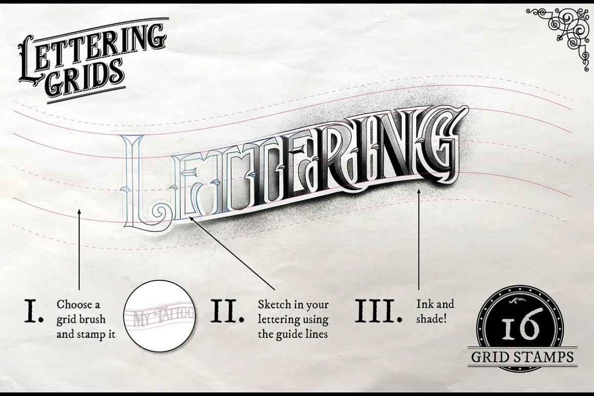 Tattoo Pro – Procreate Brushes