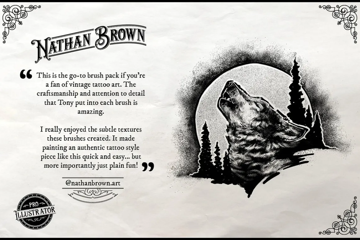 Tattoo Pro – Procreate Brushes