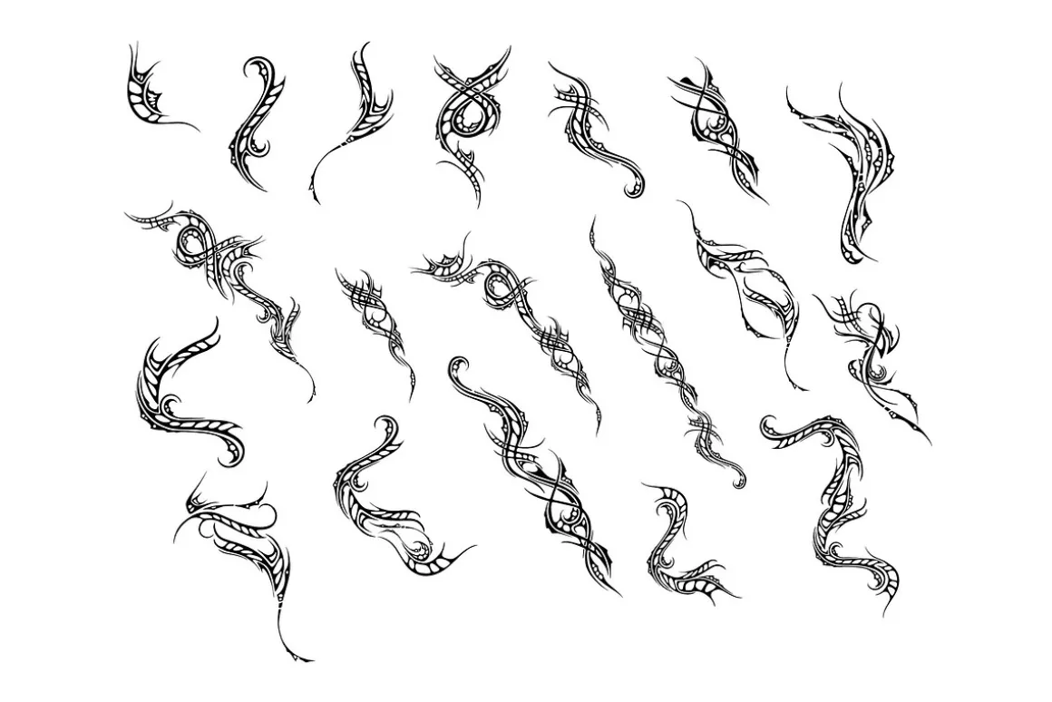 Tattoo Toolkit(Vector, PNG, Brushes)