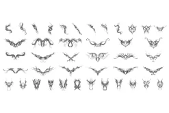 Tattoo Toolkit(Vector, PNG, Brushes)