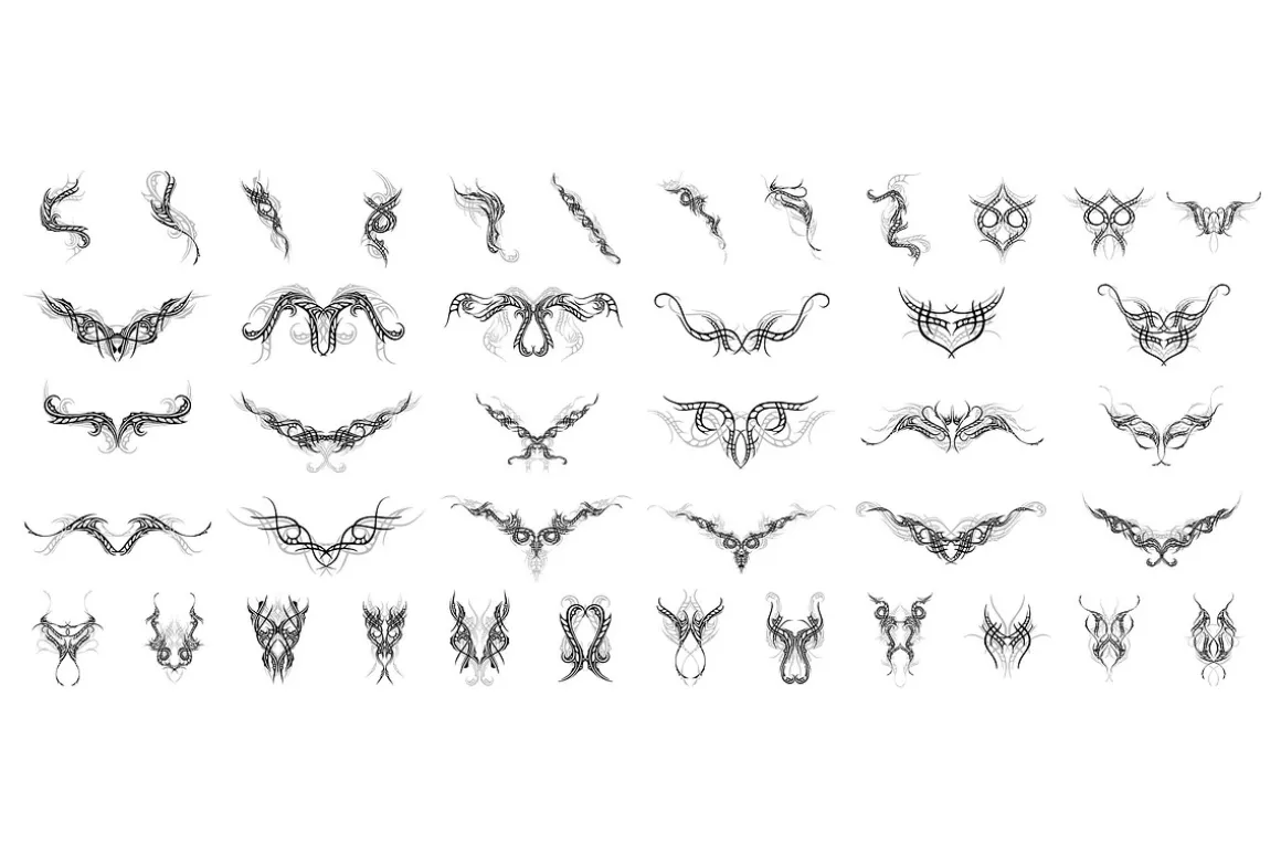Tattoo Toolkit(Vector, PNG, Brushes)