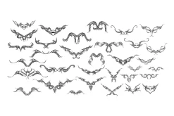 Tattoo Toolkit(Vector, PNG, Brushes)