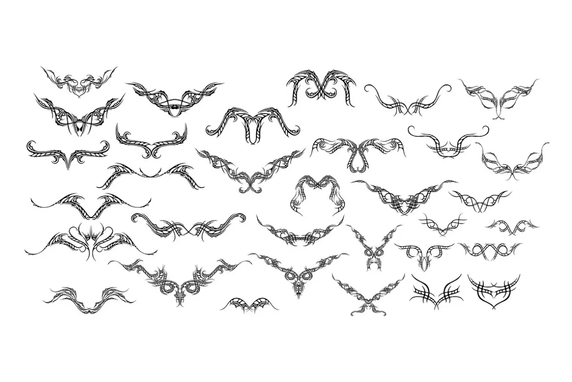 Tattoo Toolkit(Vector, PNG, Brushes)
