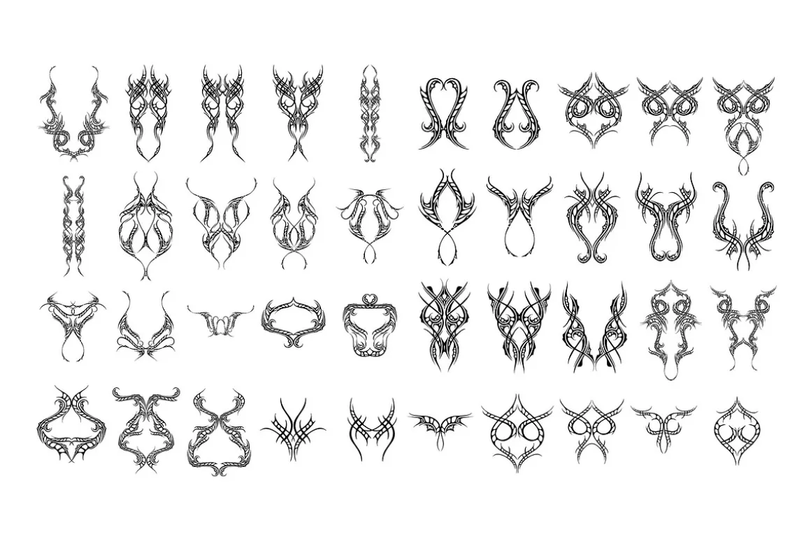 Tattoo Toolkit(Vector, PNG, Brushes)