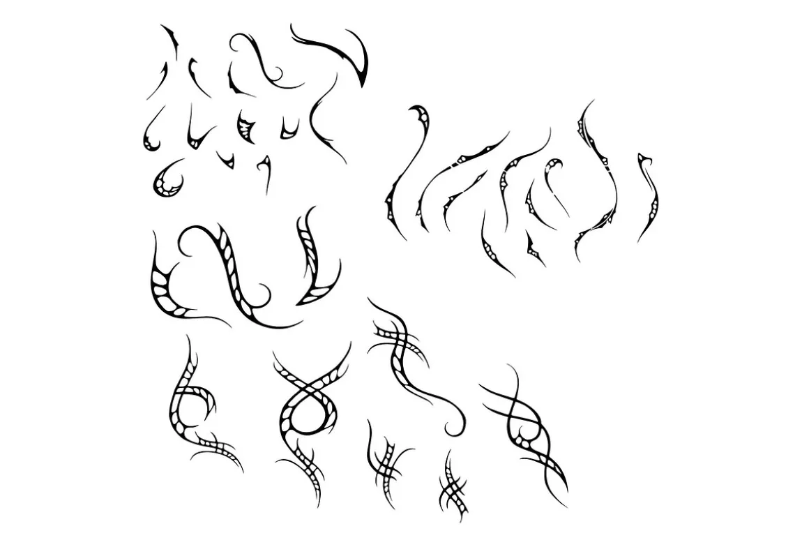 Tattoo Toolkit(Vector, PNG, Brushes)