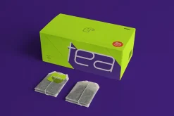 Tea Box and Tea Bag Label Mockup Set
