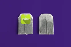 Tea Box and Tea Bag Label Mockup Set