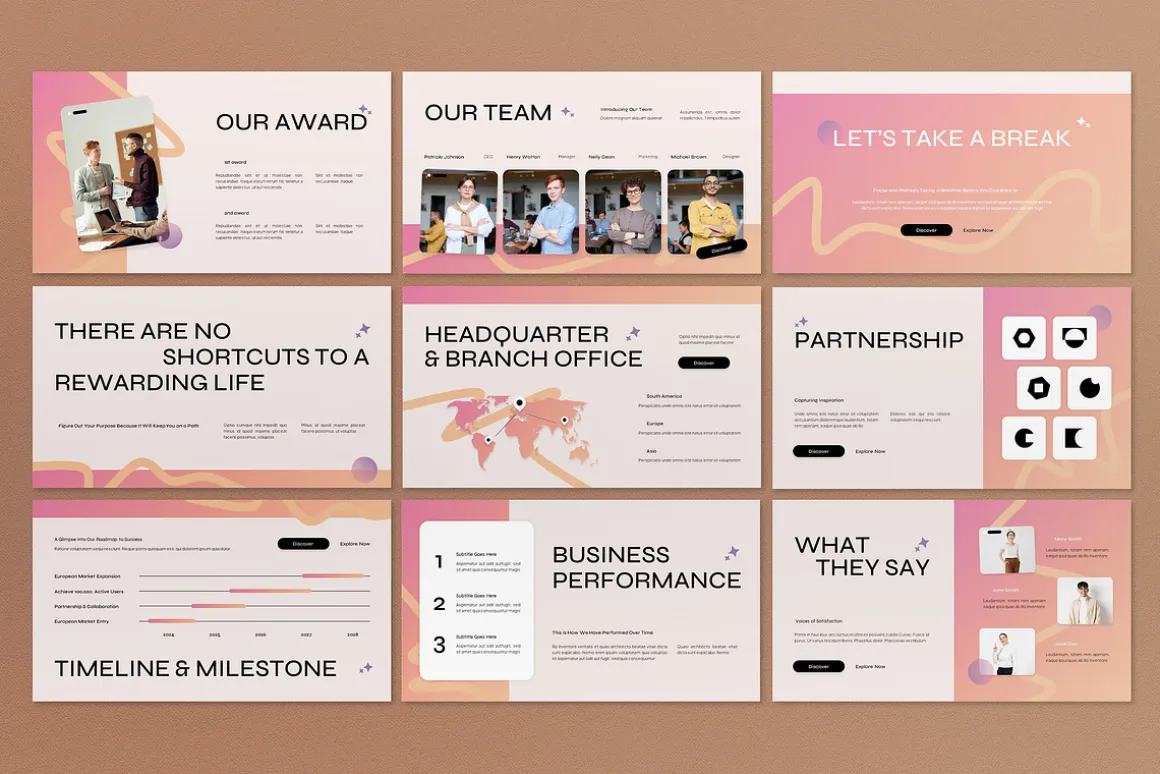 Technology Company Presentation PPT