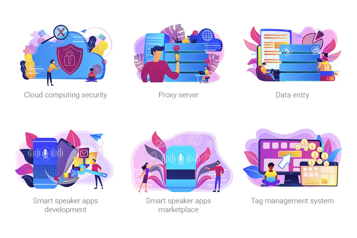 Technology concept illustrations