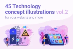 Technology concept illustrations