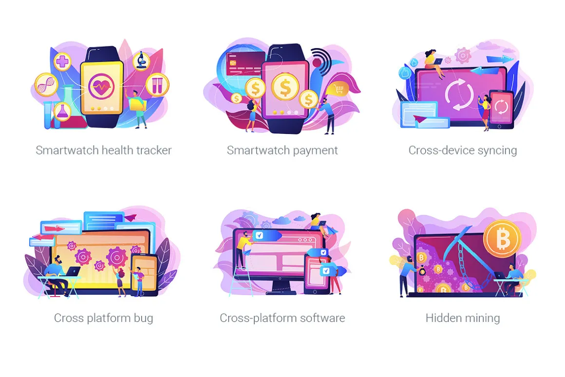 Technology concept illustrations