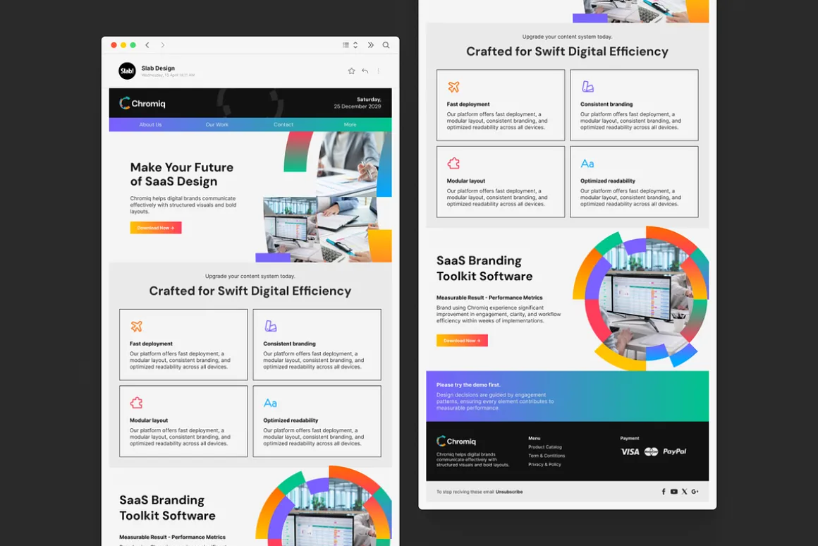 Tech & Software (SaaS) Email
