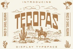 Tecopas Font + Bonus Illustrations