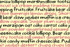 Teenage Parties font