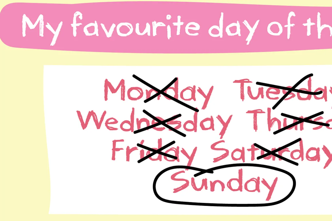 Teenage Parties font