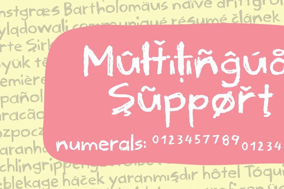 Teenage Parties font