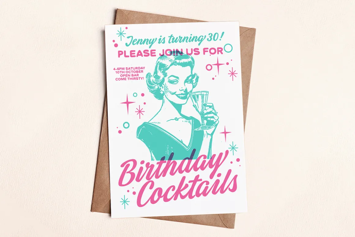 Tequila Sunrise Typeface Pack
