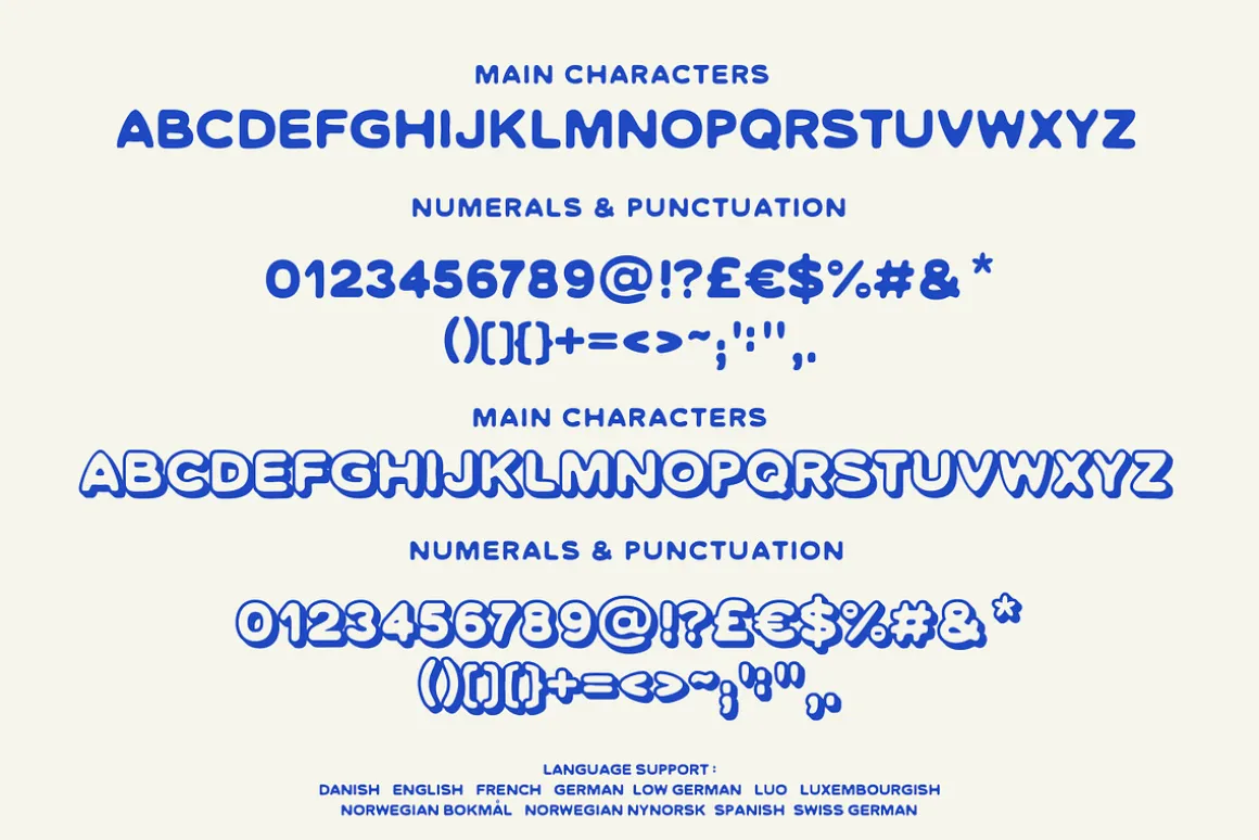 Tequila Sunrise Typeface Pack