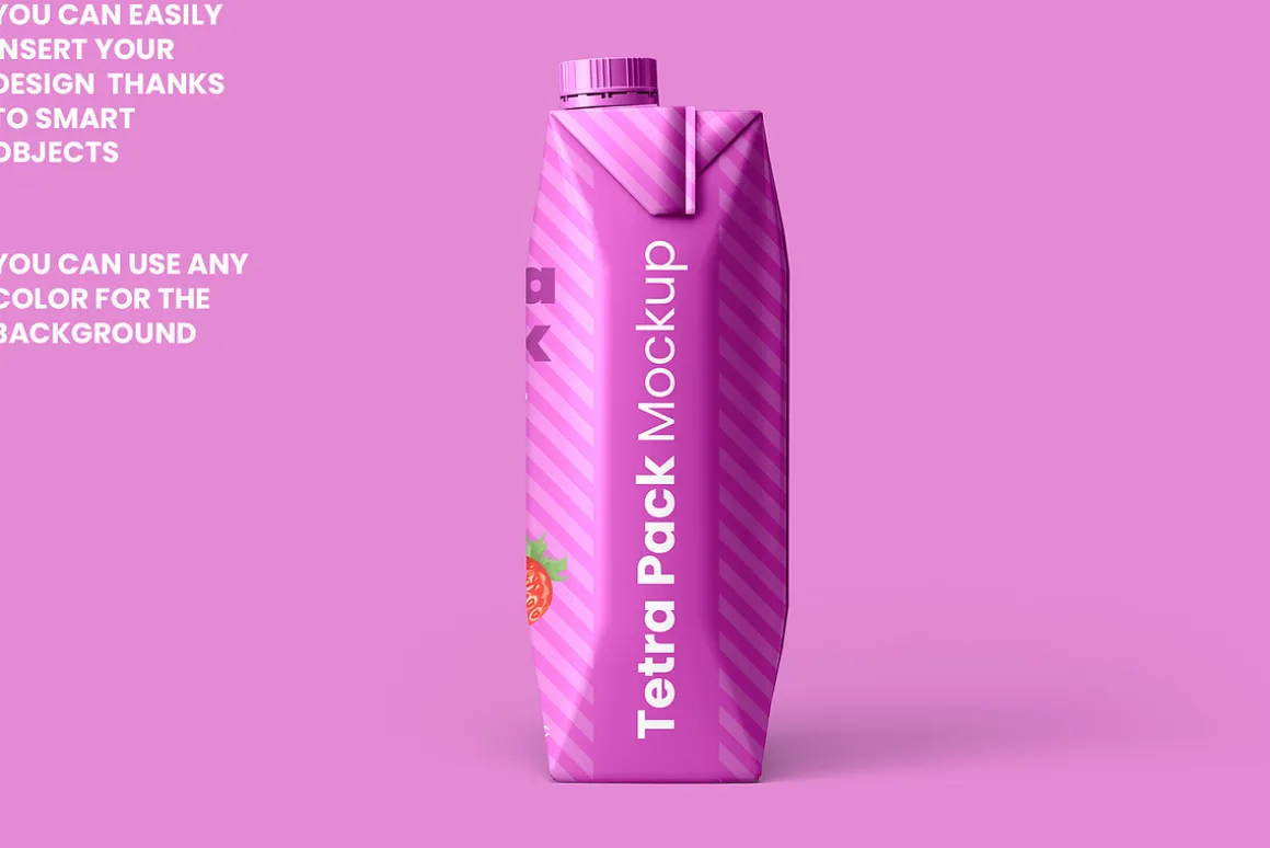 Tetra Pak Prisma Pack Mockup
