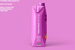Tetra Pak Prisma Pack Mockup