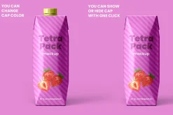 Tetra Pak Prisma Pack Mockup