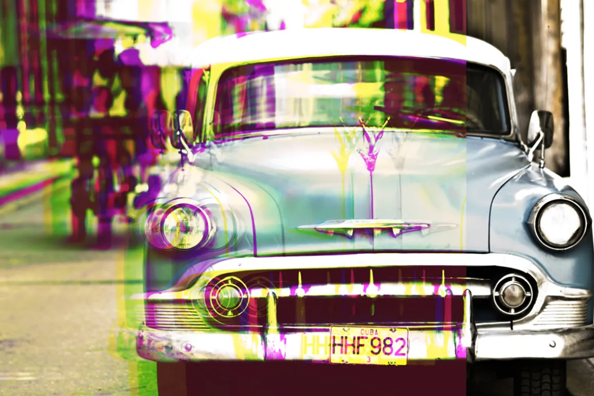 Tetroid Photoshop Action