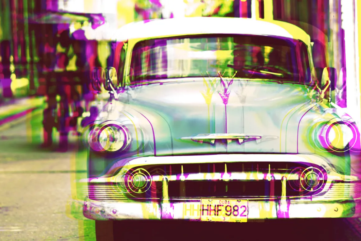 Tetroid Photoshop Action