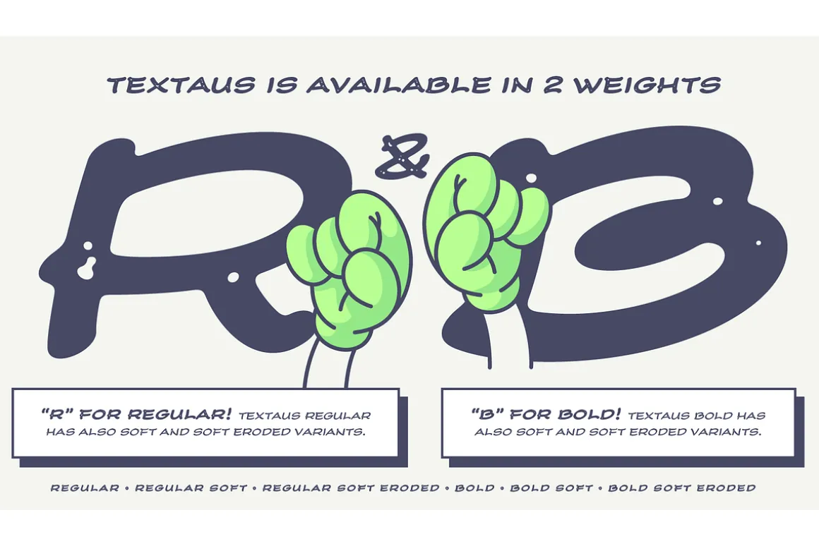 Textaus - Eroded Pack