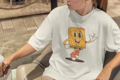 Textbook Cartoon Mascot Character