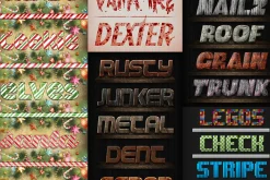 190 Text Effects for Photoshop