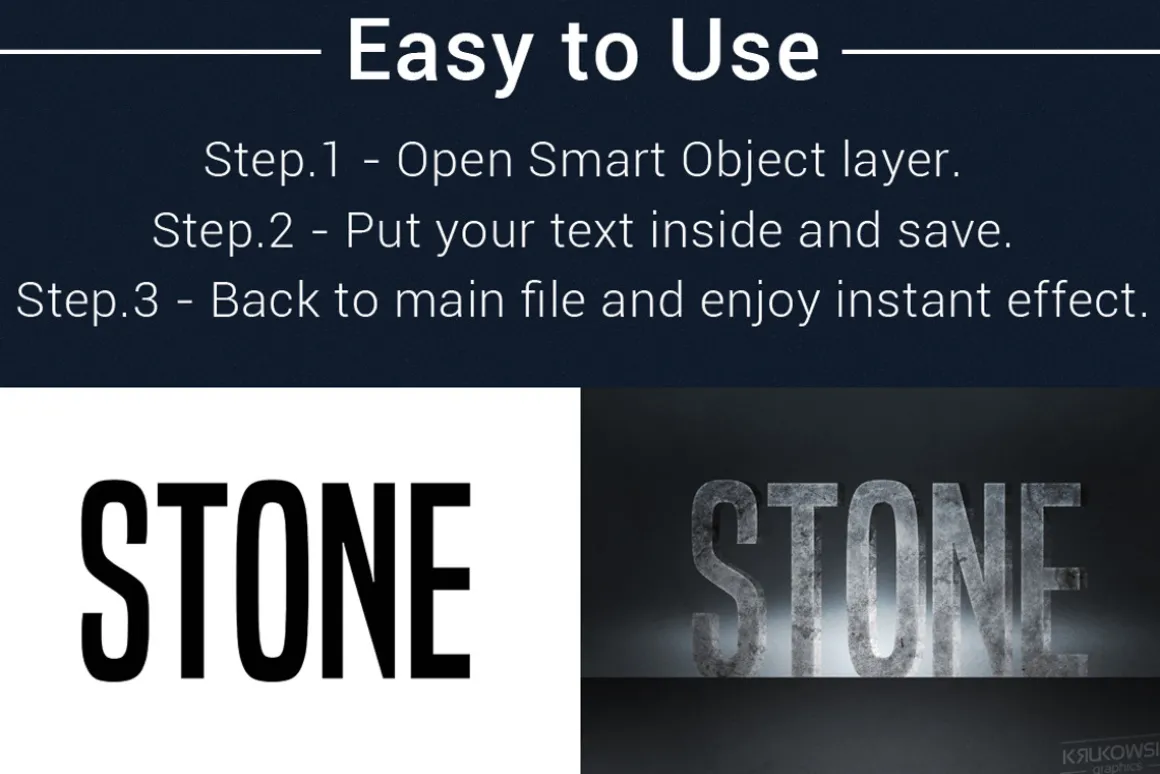 100 Text Styles PSD Effects Bundle