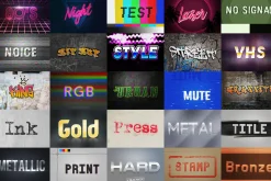 100 Text Styles PSD Effects Bundle