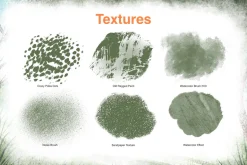 Texture brushes for Procreate