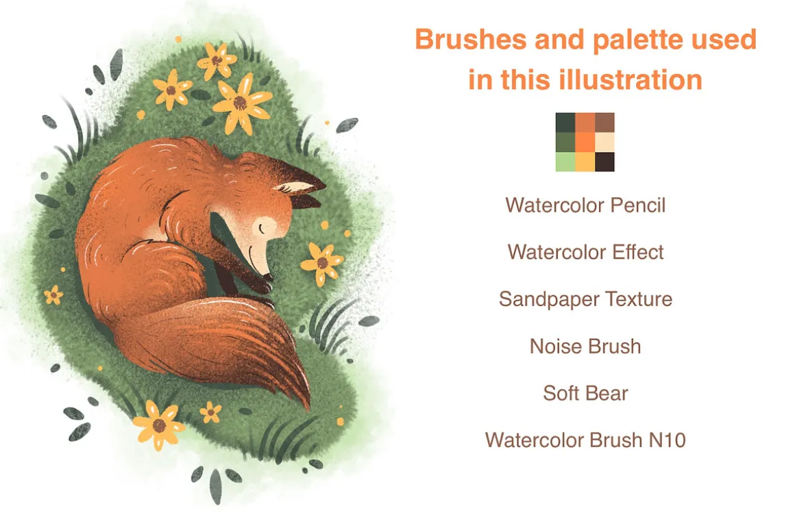 Texture brushes for Procreate