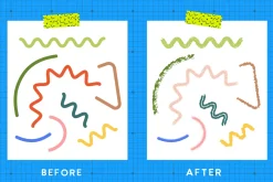 Textured Fineliner Adobe Illustrator