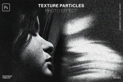 Texture Particles Photo Effect