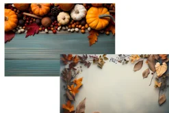 Thanksgiving Background Mockup
