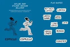The Cafe Collection Illustrations