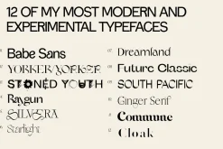 The Future Font Collection