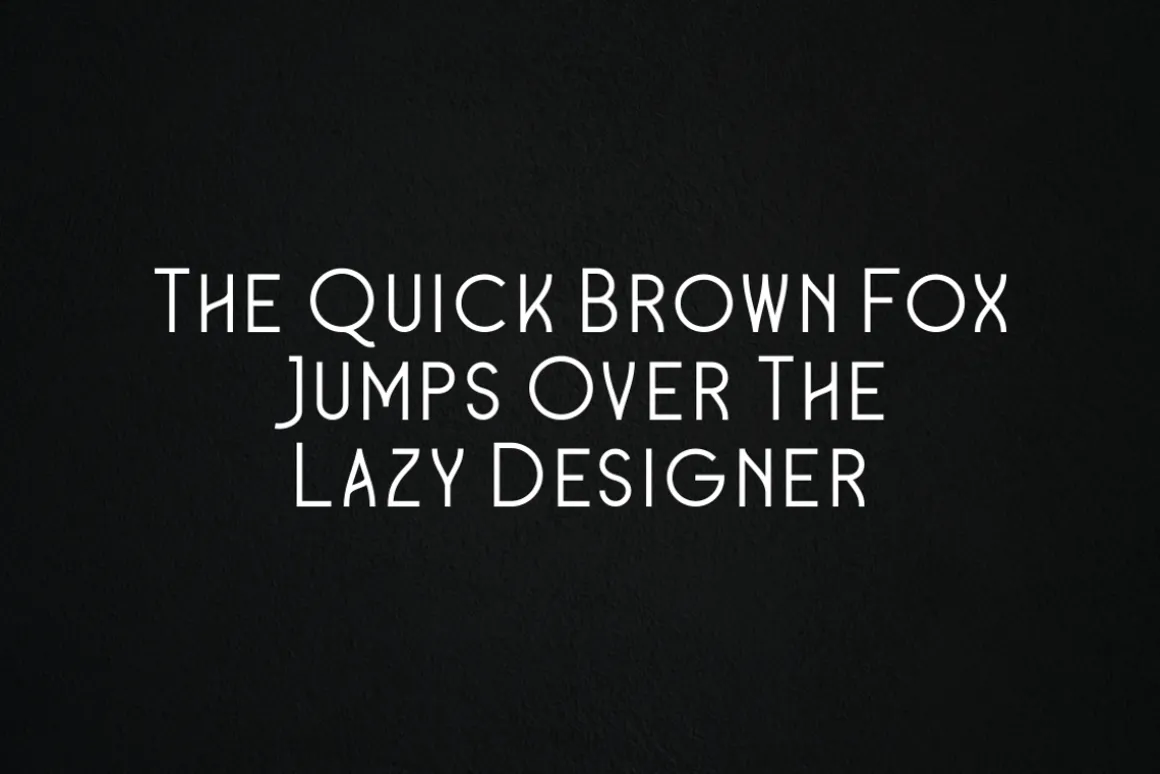 The Ghones Monoline Vintage Font