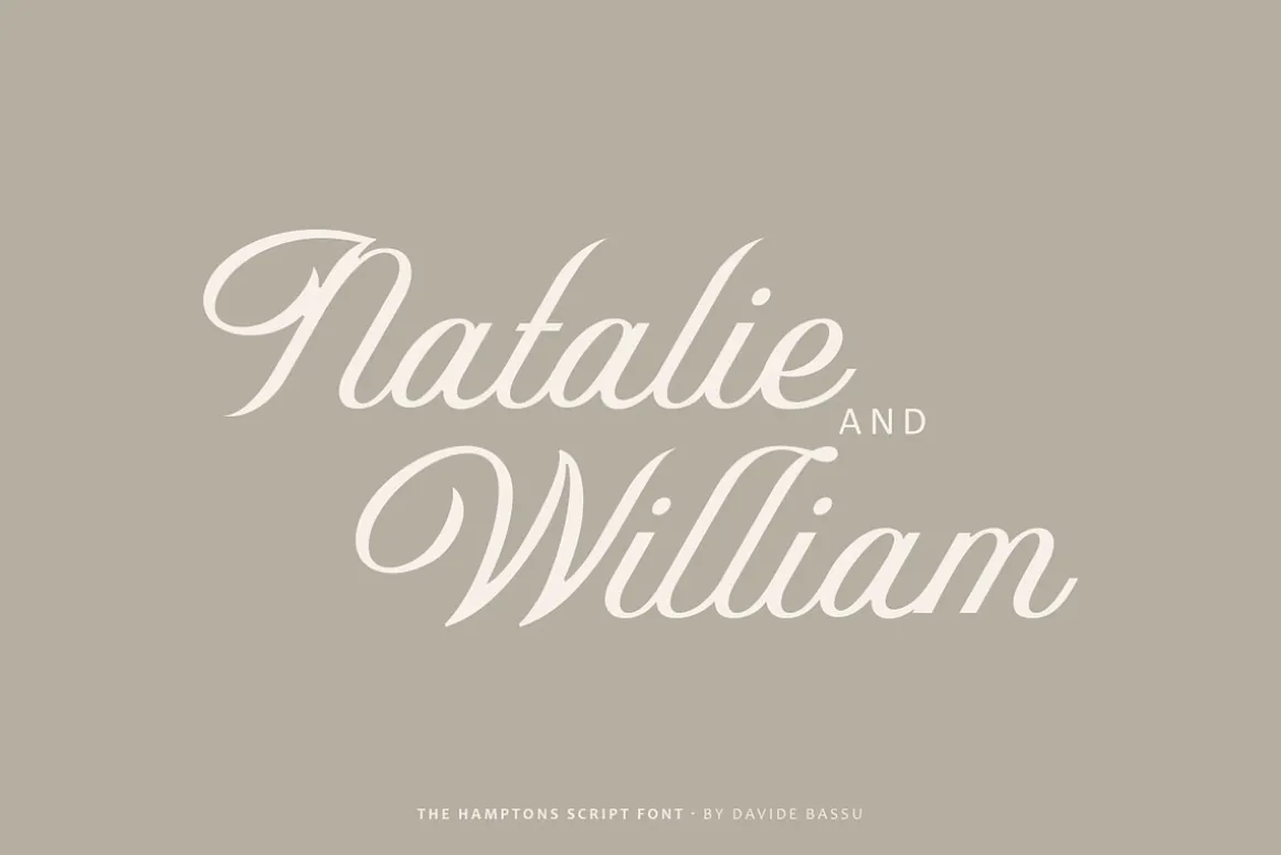 The Hamptons Script font