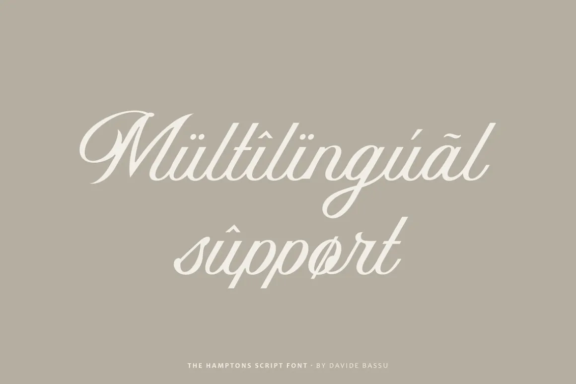 The Hamptons Script font