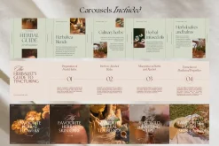 The Herbalist Template Bundle
