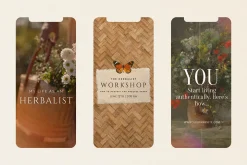 The Herbalist Template Bundle