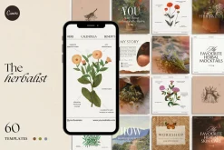The Herbalist Template Bundle