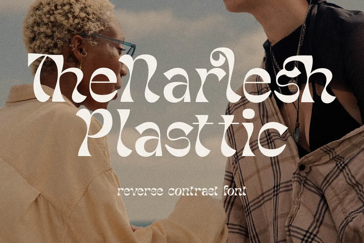 The Narlesh Plasttic Contras Font