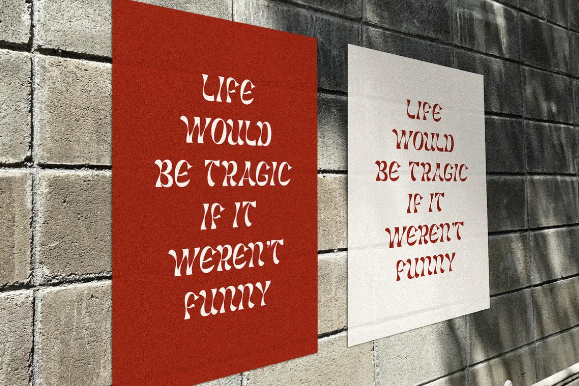 The Narlesh Plasttic Contras Font
